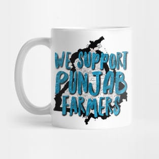 We Support Punjab Farmers Mug